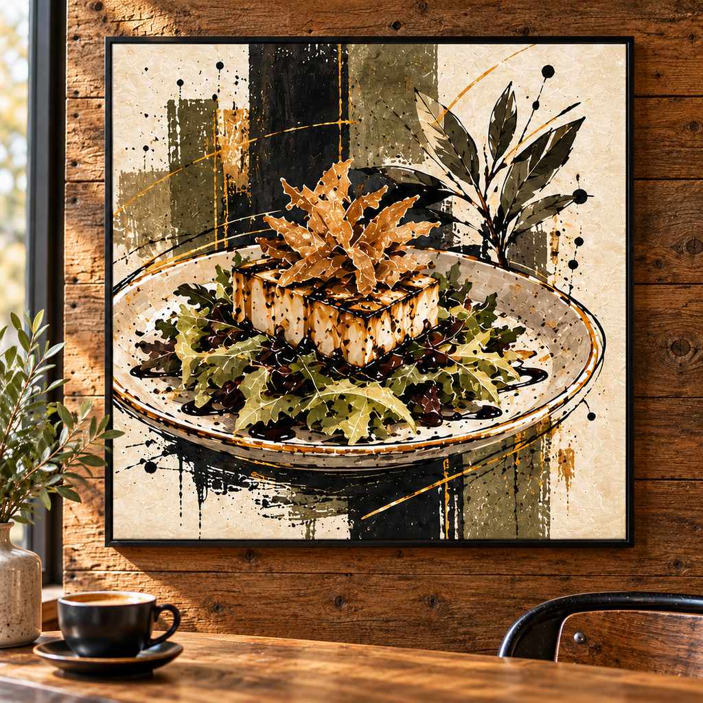 Modern Wall Art Framed Print | Urban Wall Art, Rustic Botanical Print