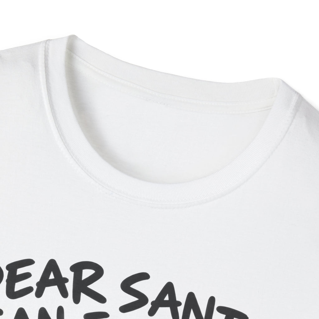 Dear Santa I Can Explain T-Shirt Funny Christmas Hospitality Staff Xmas Gift